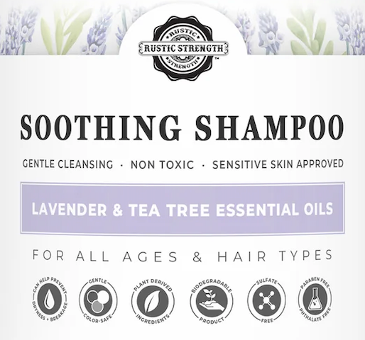 Soothing Shampoo, By the Ounce - Lavender Tea Tree