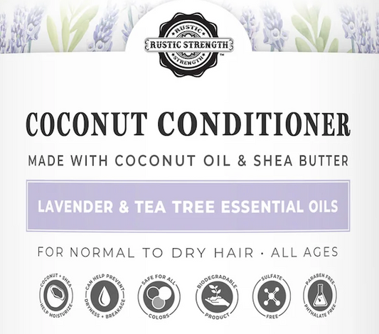 Lavender & Tea Tree Coconut Conditioner by the Ounce