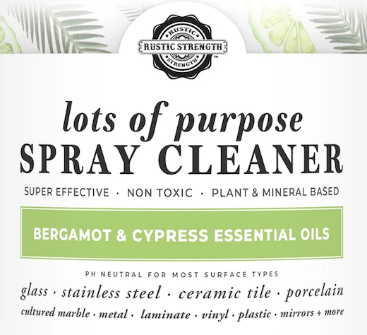 Bergamot & Cypress Lots of Purpose Spray Cleaner by the Ounce