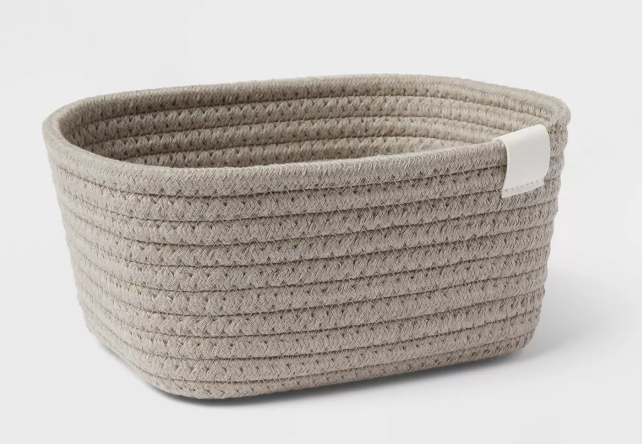 Coiled Rope Basket