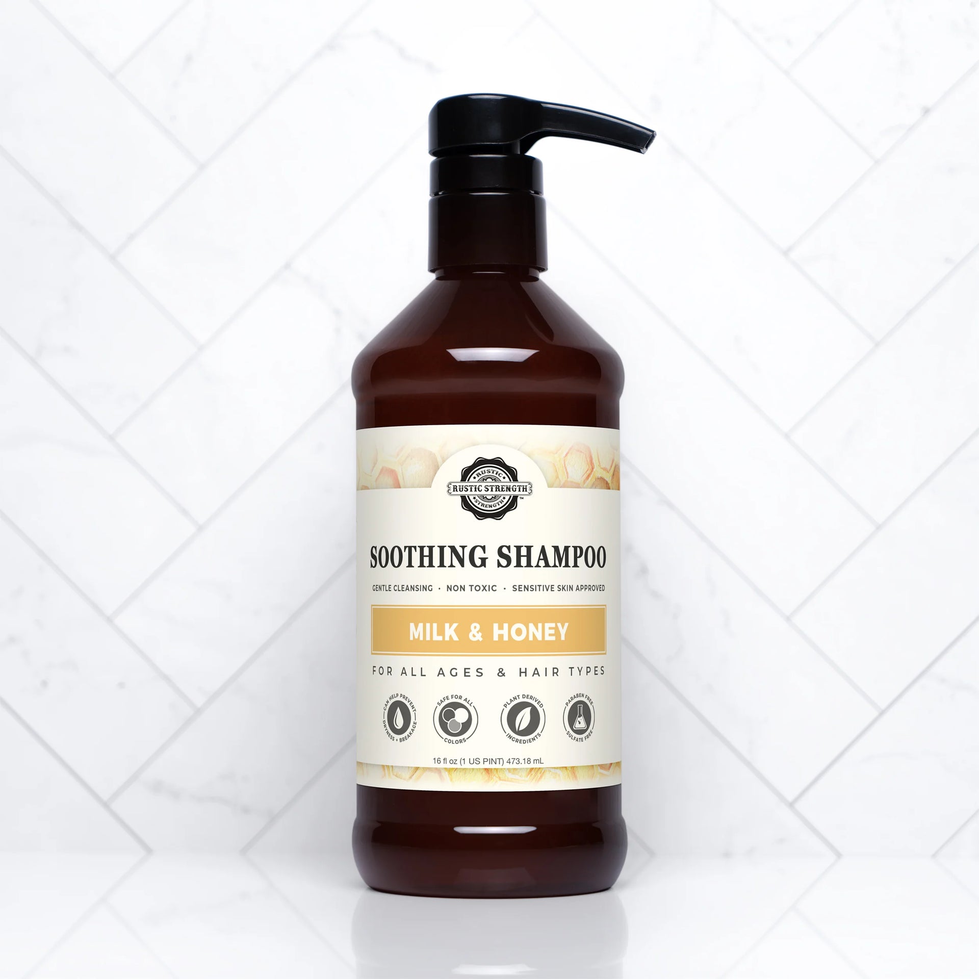 Soothing Shampoo, 16 oz. - Milk & Honey