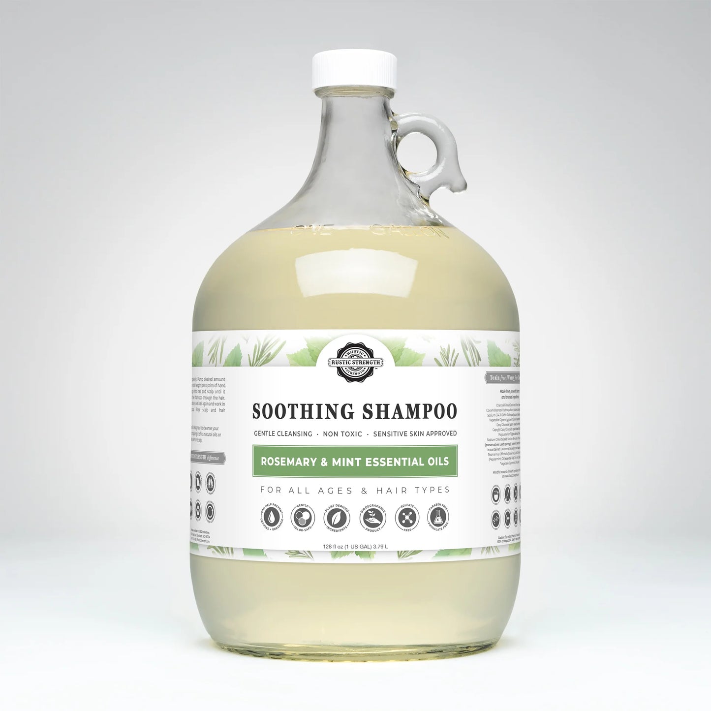 Rosemary Mint Soothing Shampoo by the Ounce