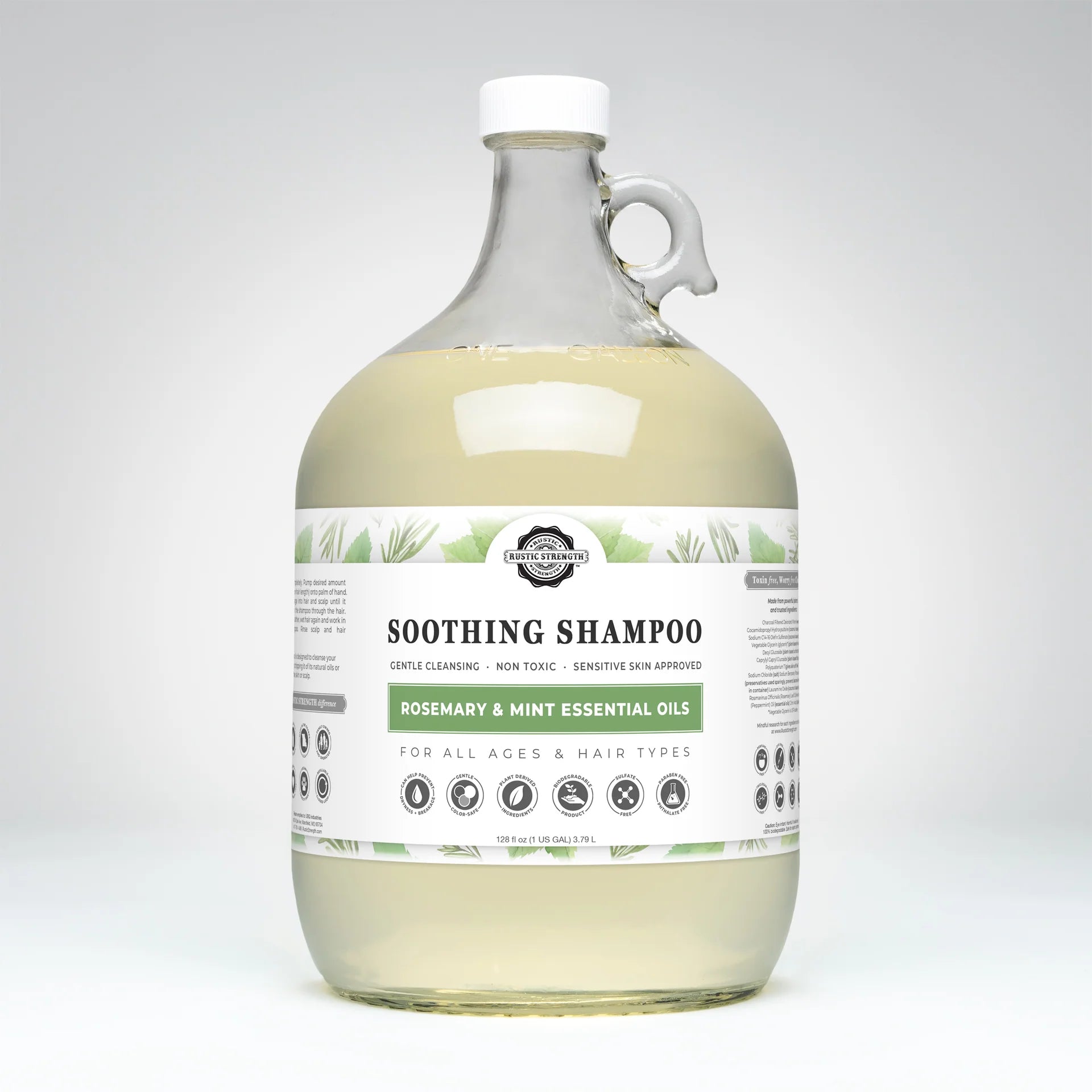 Rosemary Mint Soothing Shampoo by the Ounce