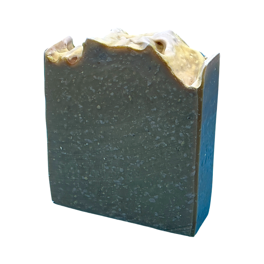 Velvet Ember Face Soap handcrafted by Monticello Soap Company, warm men's face bar with vanilla, sandalwood, and brut notes.