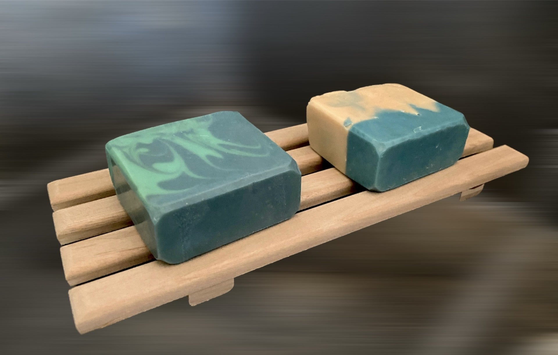 XL Alder spa dish holding soap bars