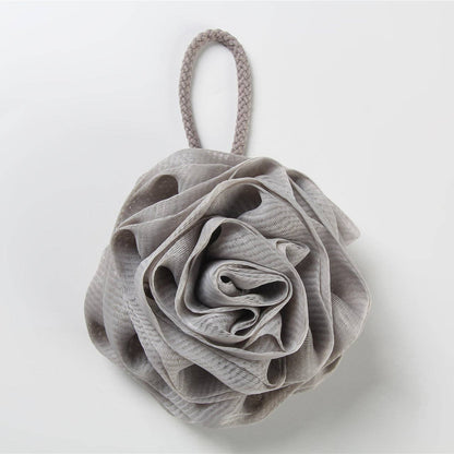 Rose-Shaped Bath Pouf
