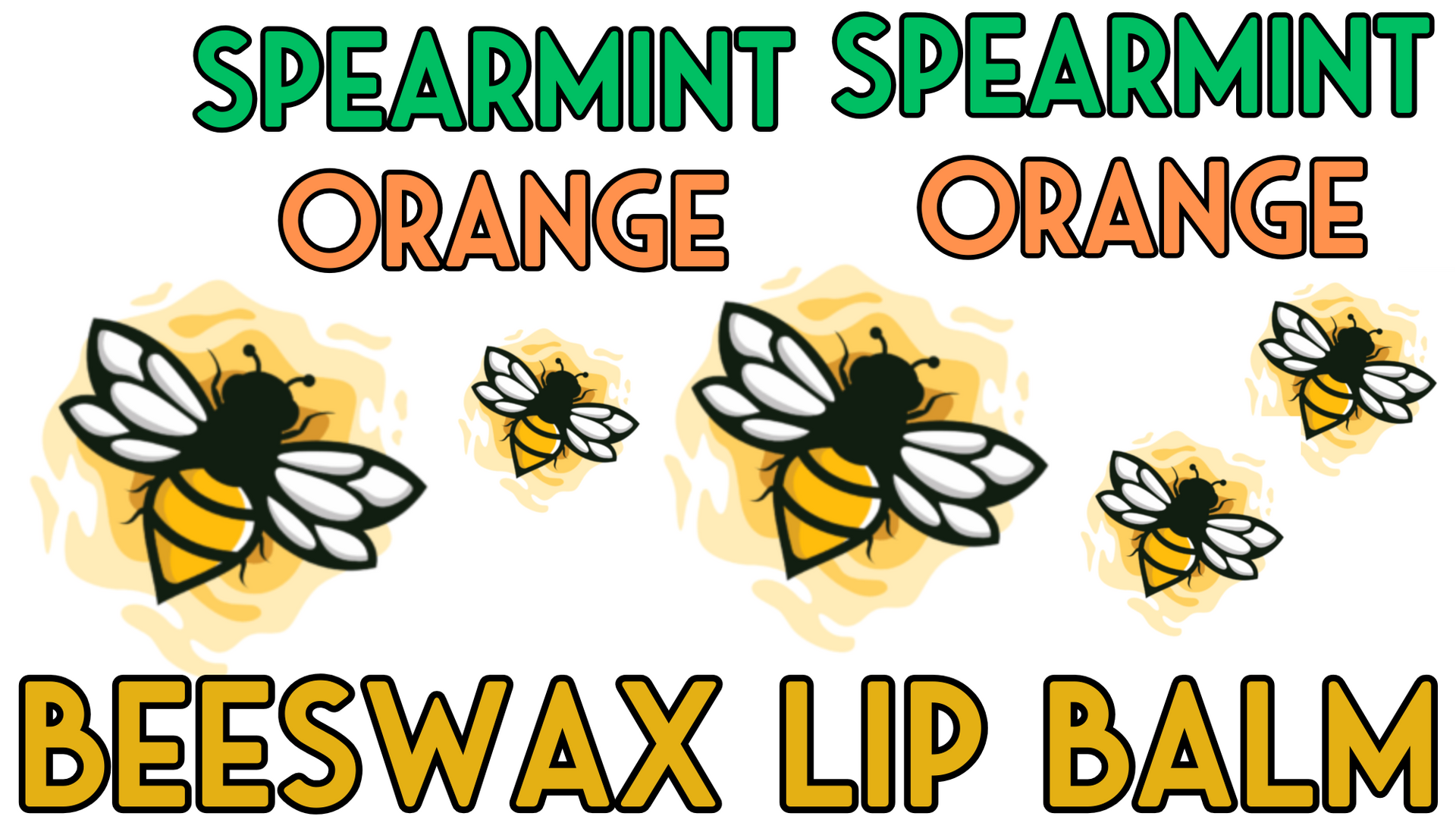 Spearmint - Beeswax Lip Balm