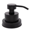 Foaming Soap Pump Dispensers for Mason Jars -  Charcoal Black / Regular Mouth