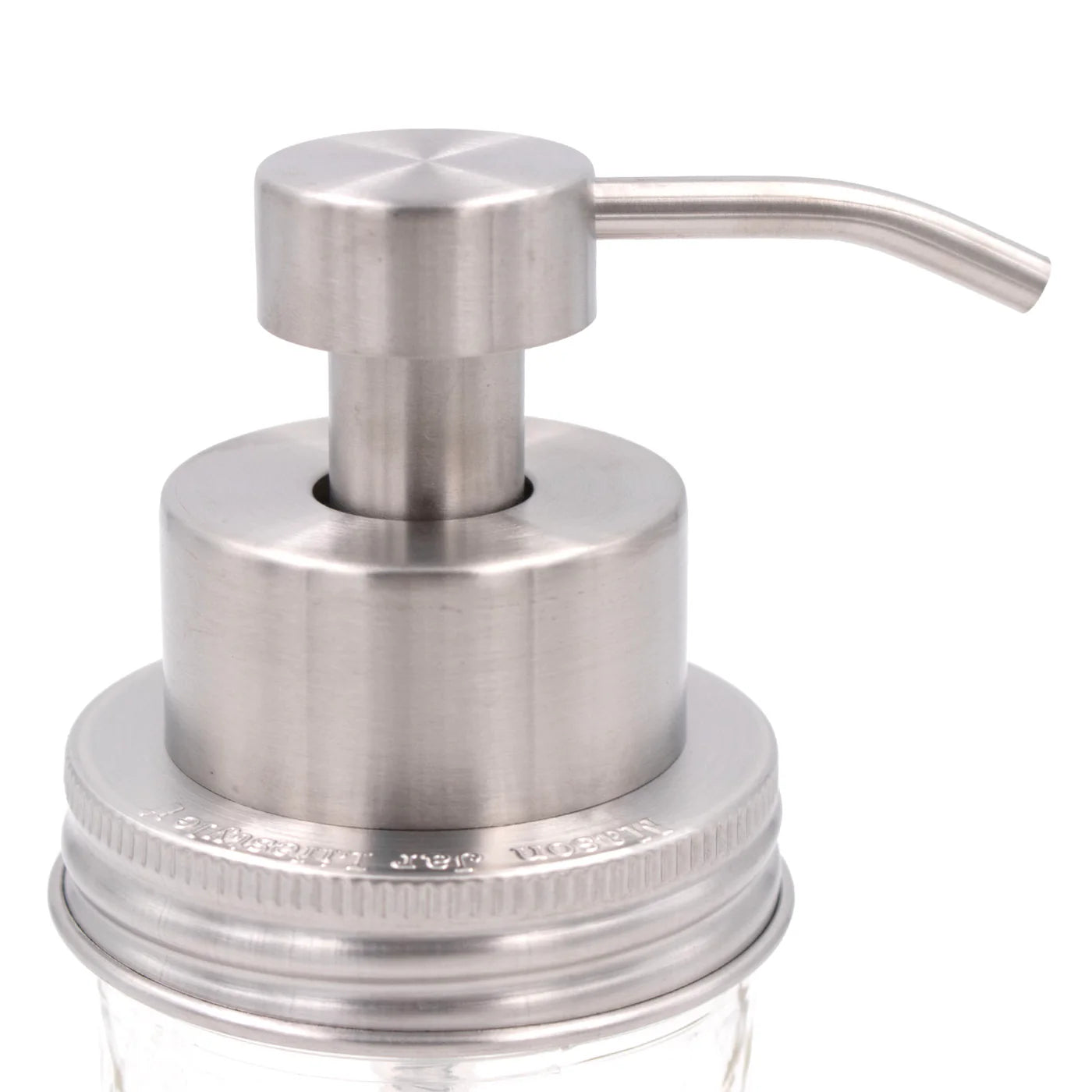 Foaming Soap Pump Dispensers for Mason Jars -  Satin / Regular Mouth